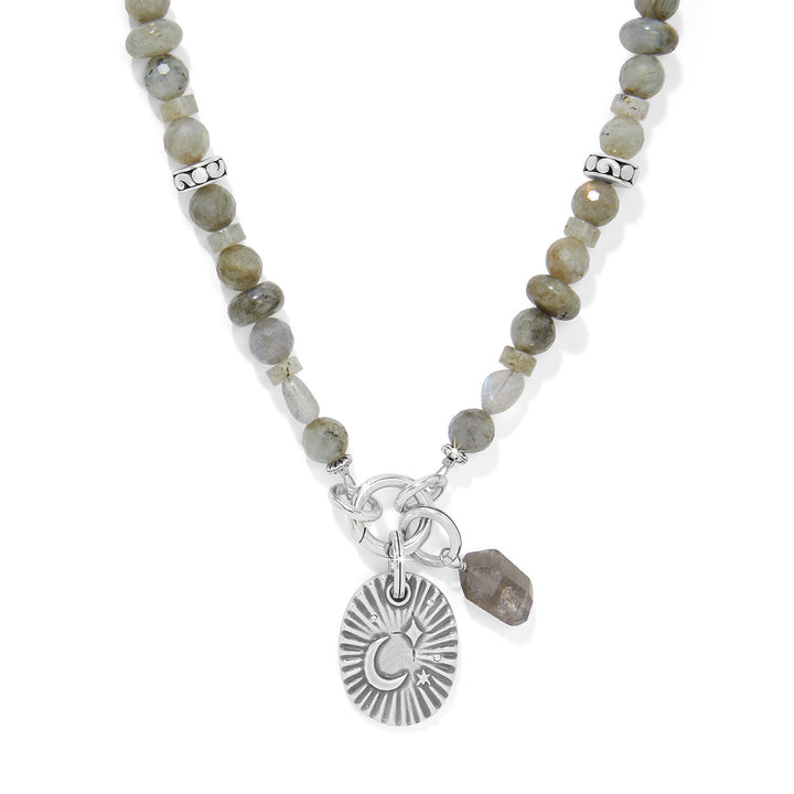 Brighton: Token Charm Labradorite Necklace JM0031