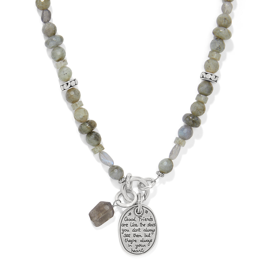 Brighton: Token Charm Labradorite Necklace JM0031