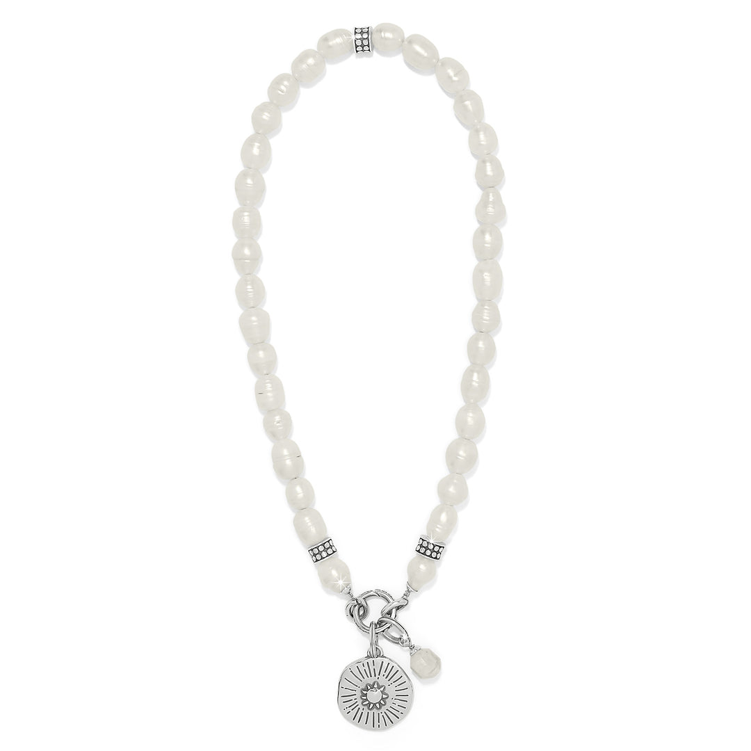 Brighton: Token Charm Pearl Necklace JM0032