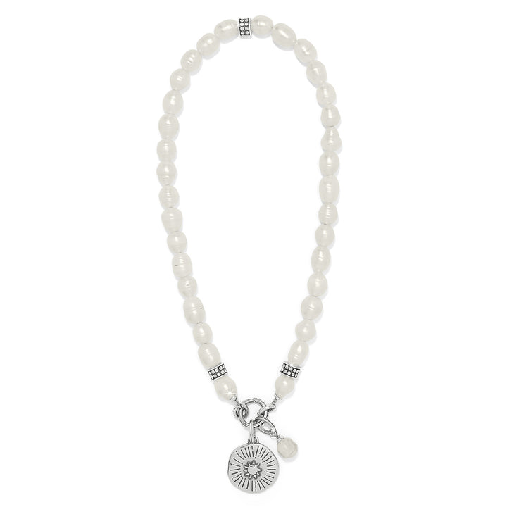 Brighton: Token Charm Pearl Necklace JM0032