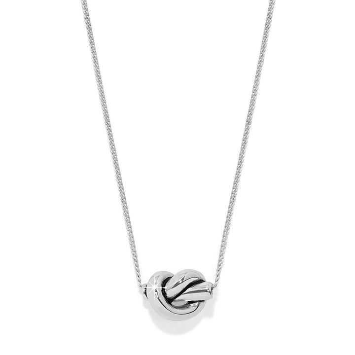 Brighton: Interlok Single Knot Mini Necklace