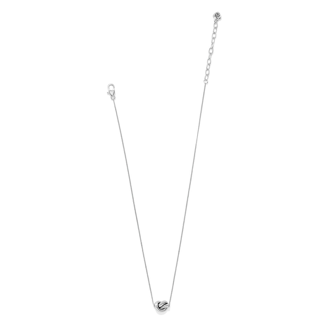 Brighton: Interlok Single Knot Mini Necklace