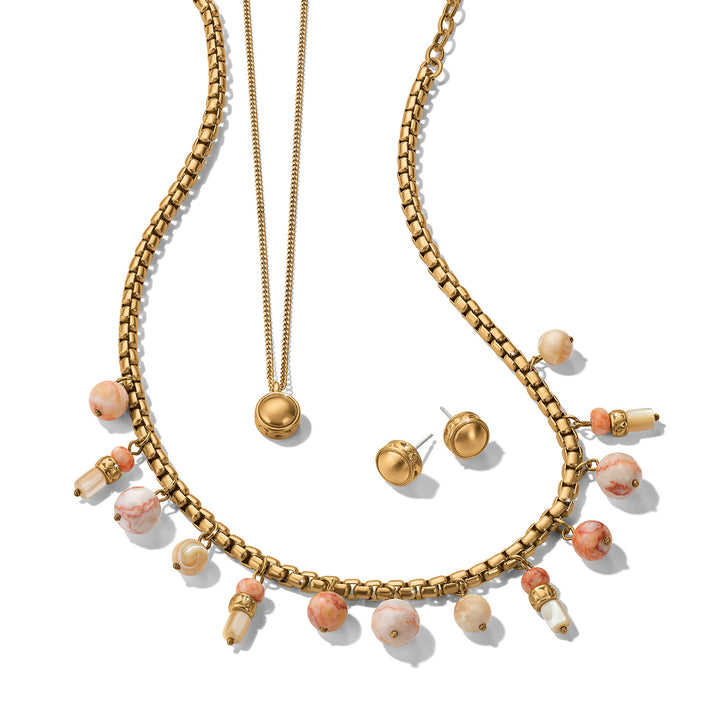 Brighton: Contempo Nuevo Rosado Drop Necklace JM0078