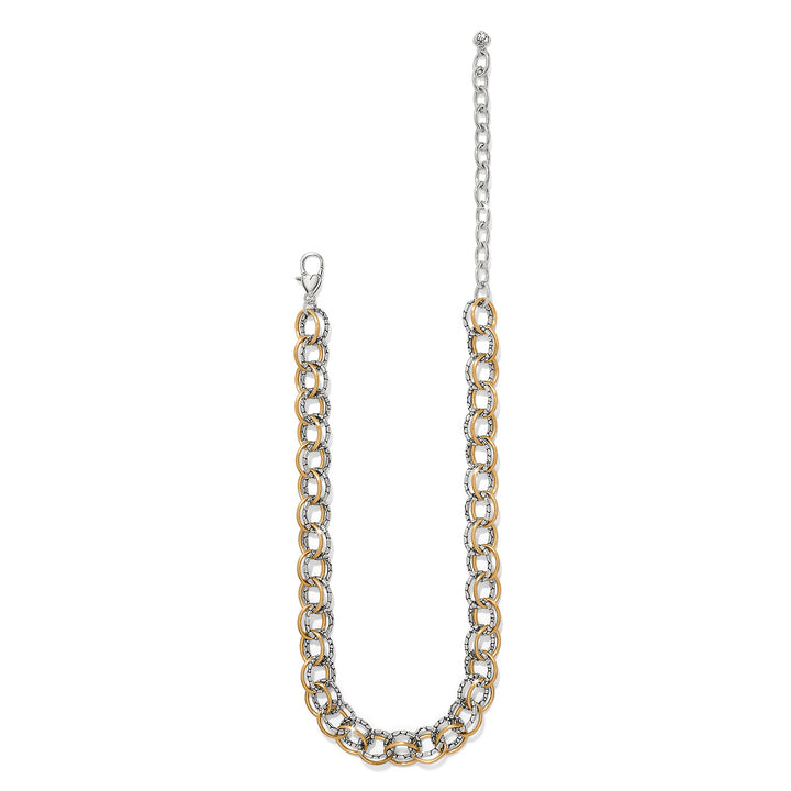 Brighton: Pebble Link Two Tone Necklace JM0082