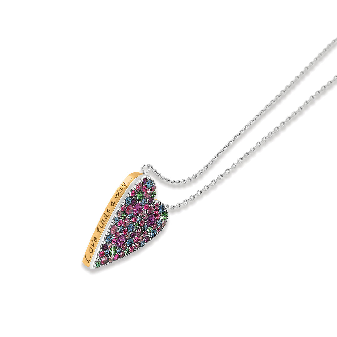 Brighton: Love Messages Love Finds A Way Reversible Necklace