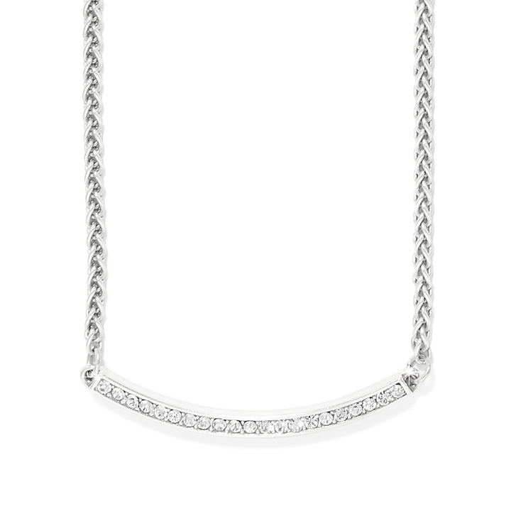 Brighton: Meridian Geo Bar Silver Necklace (JM0155)