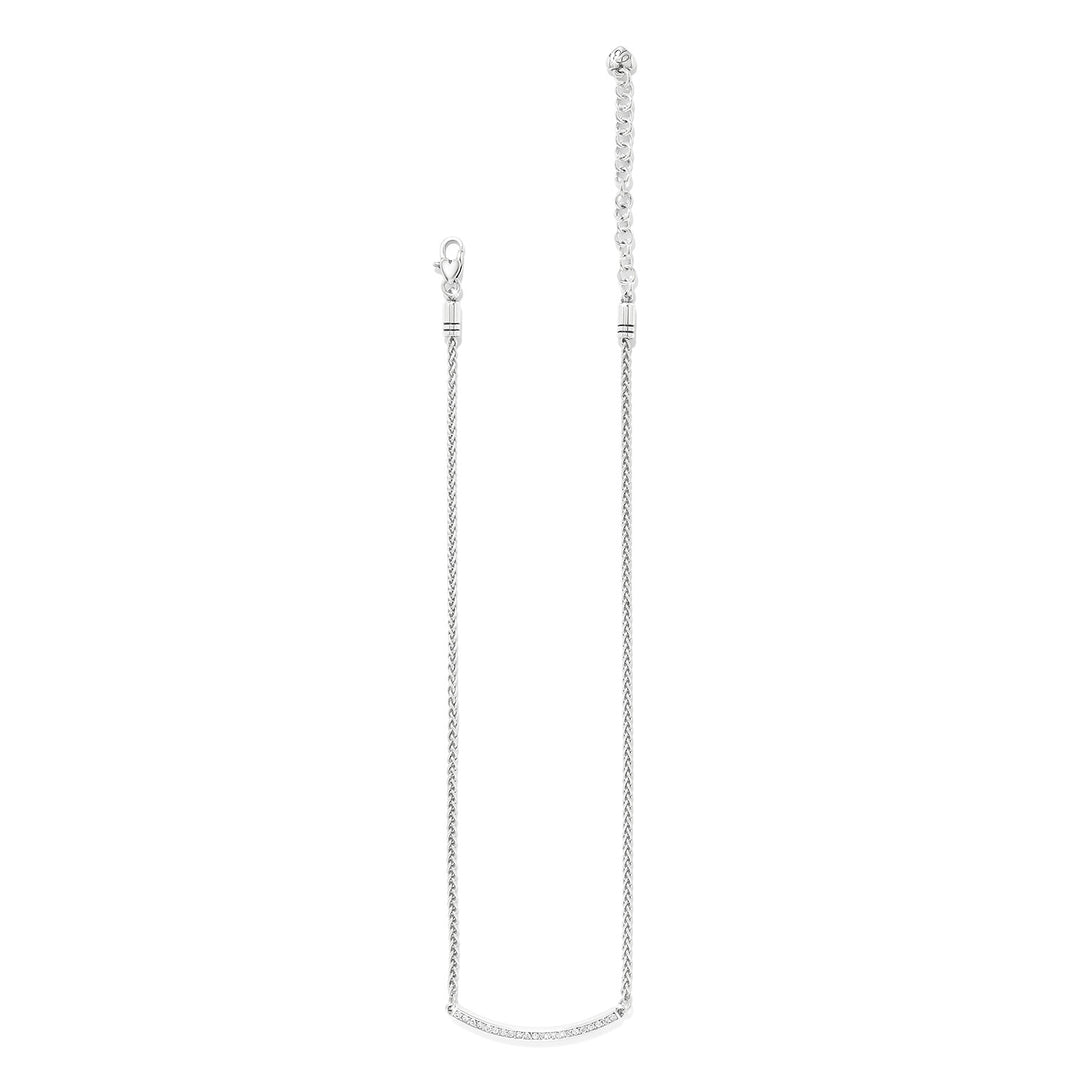 Brighton: Meridian Geo Bar Silver Necklace (JM0155)