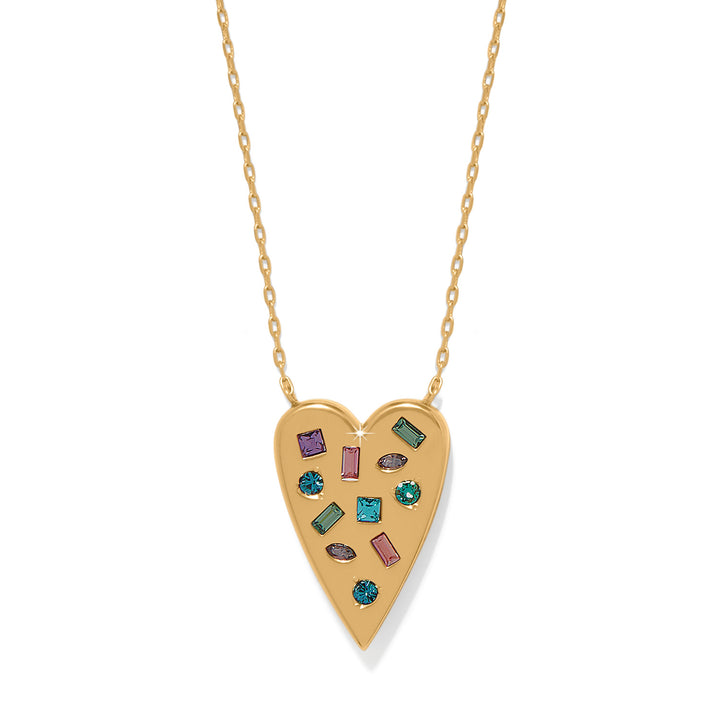 Brighton: Love Messages Radiant Bright Necklace In Gold (JM0194)