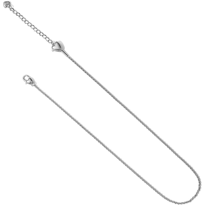Brighton: Vivi Delicate Petite Charm Necklace in Silver (JM2690)