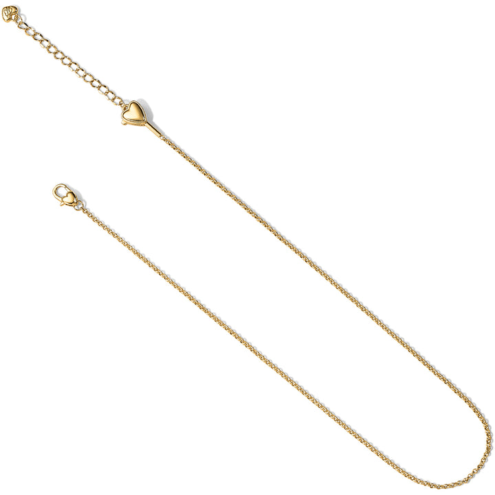 Brighton: Vivi Delicate Petite Charm Necklace in Gold (JM2695)