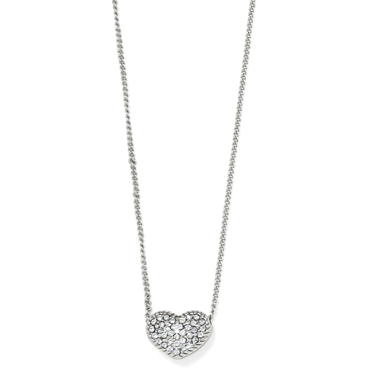 Brighton: Illumina Celeste Heart Petite Necklace JM7629