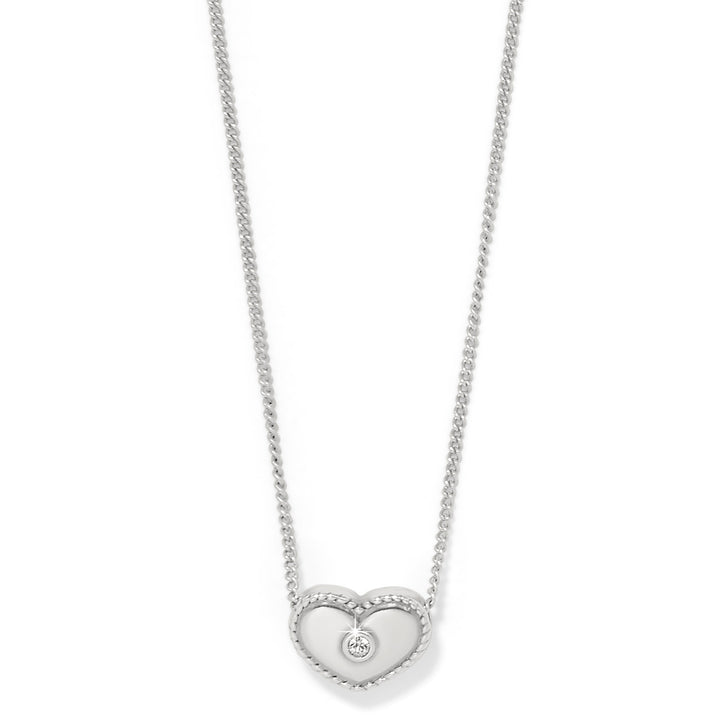 Brighton: Illumina Celeste Heart Petite Necklace JM7629