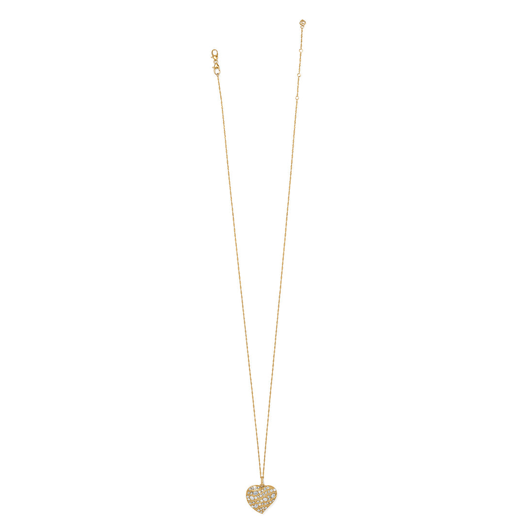 Brighton: Trust Your Journey Convertible Reversible Large Heart Necklace (JM7648)