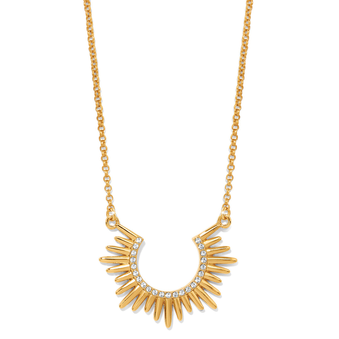 Brighton: Solara Crescent Necklace Gold (JM7714) - The Vogue Boutique