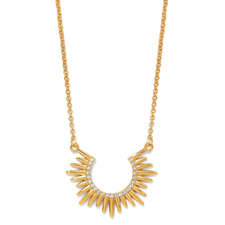 Brighton: Solara Crescent Necklace Gold (JM7714) - The Vogue Boutique