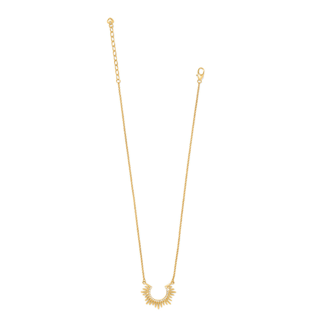 Brighton: Solara Crescent Necklace Gold (JM7714) - The Vogue Boutique