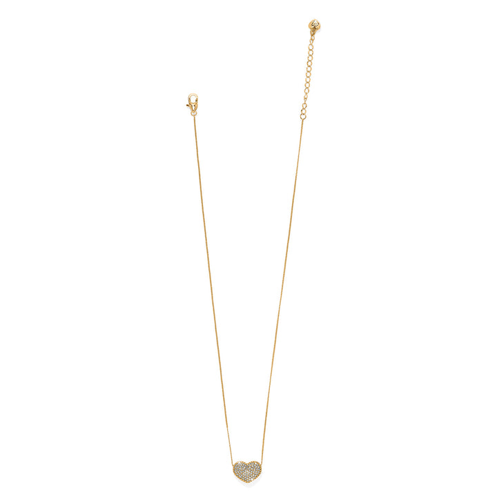 Brighton: Illumina Celeste Heart Bold Necklace in Gold JM7731