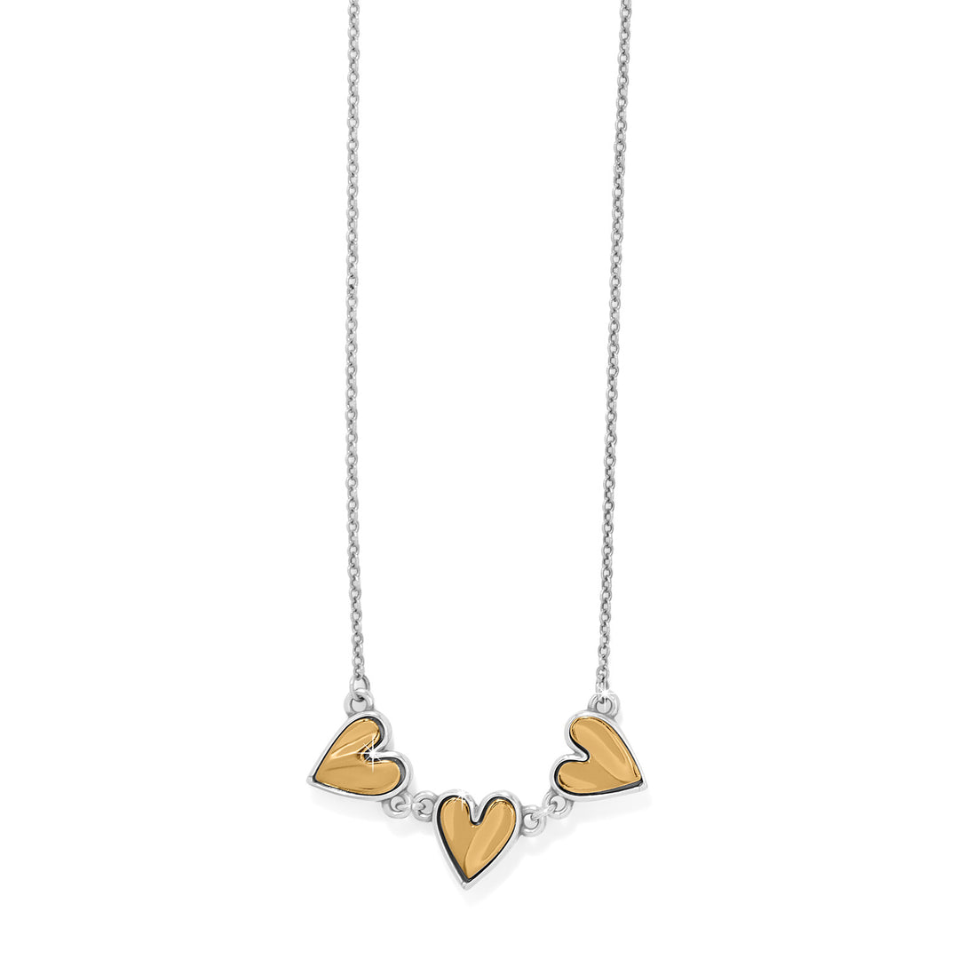 Brighton: Cascade Heart Mini Necklace (JM7736) - The Vogue Boutique