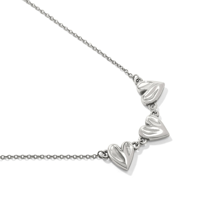 Brighton: Cascade Heart Mini Necklace (JM7736) - The Vogue Boutique