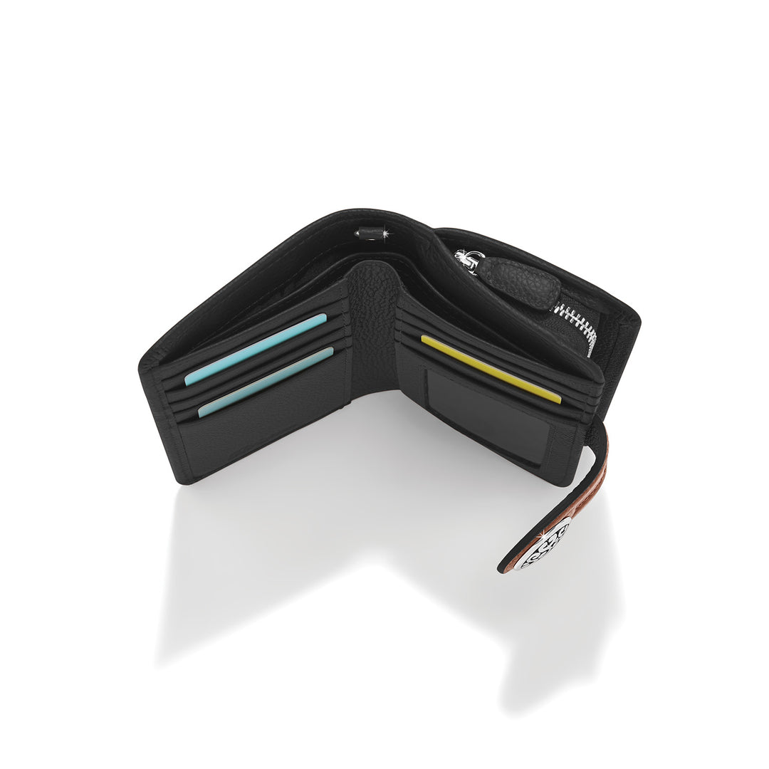 Brighton: Shelby Medium Wallet in Black T22843