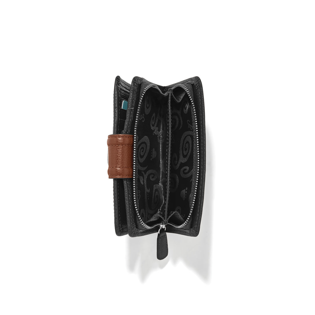 Brighton: Shelby Medium Wallet in Black T22843