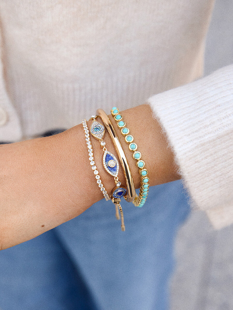 Baublebar: Nina Semi-Precious Bracelet in Turquoise