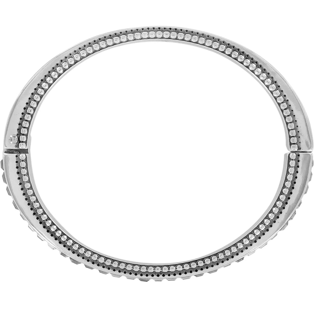 Brighton: Spectrum Hinged Bangle In Silver (JB1610)