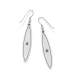 Brighton: Mosaic Long French Wire Earrings in Silver JA0165