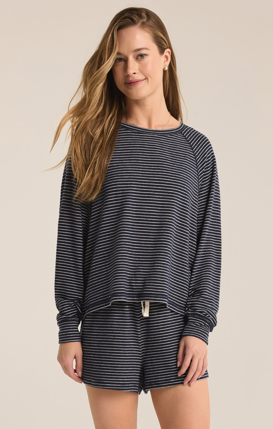 Z Supply: Staying In Stripe Top in Eclipse ZLT233648