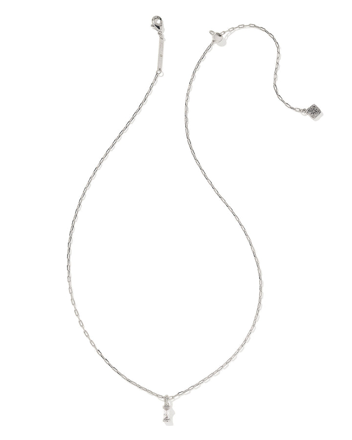 Kendra Scott: Phoebe Short Pendant Necklace in Rhod
