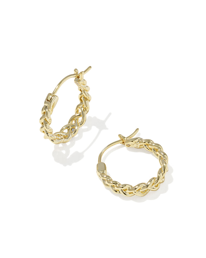 Kendra Scott: Gabriella Set Of Huggie Earrings in Gold
