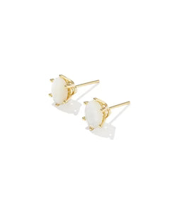 Kendra Scott: Cailin Crystal Stud in Mother of Pearl