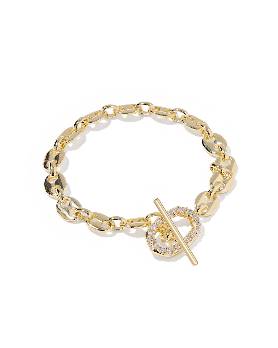 Kendra Scott: Elaina Toggle Link And Chain Bracelet (9608889333) - The Vogue Boutique