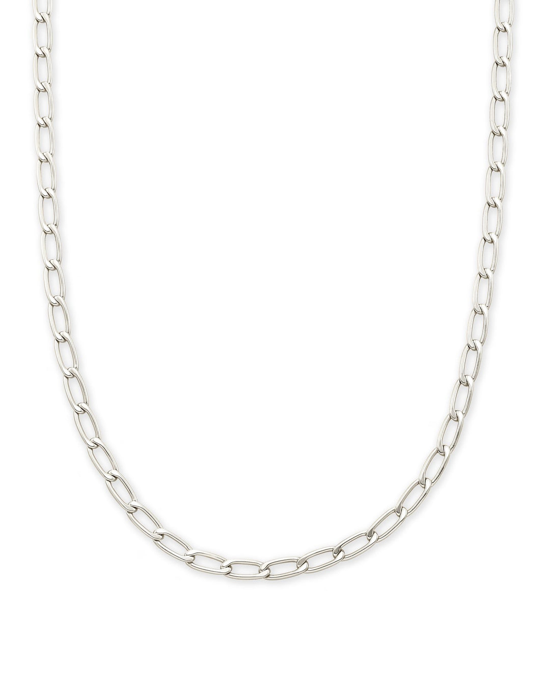 Kendra Scott: Merrick Chain Necklace in Silver