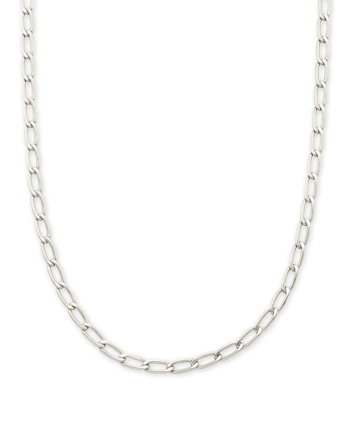 Kendra Scott: Merrick Chain Necklace in Silver