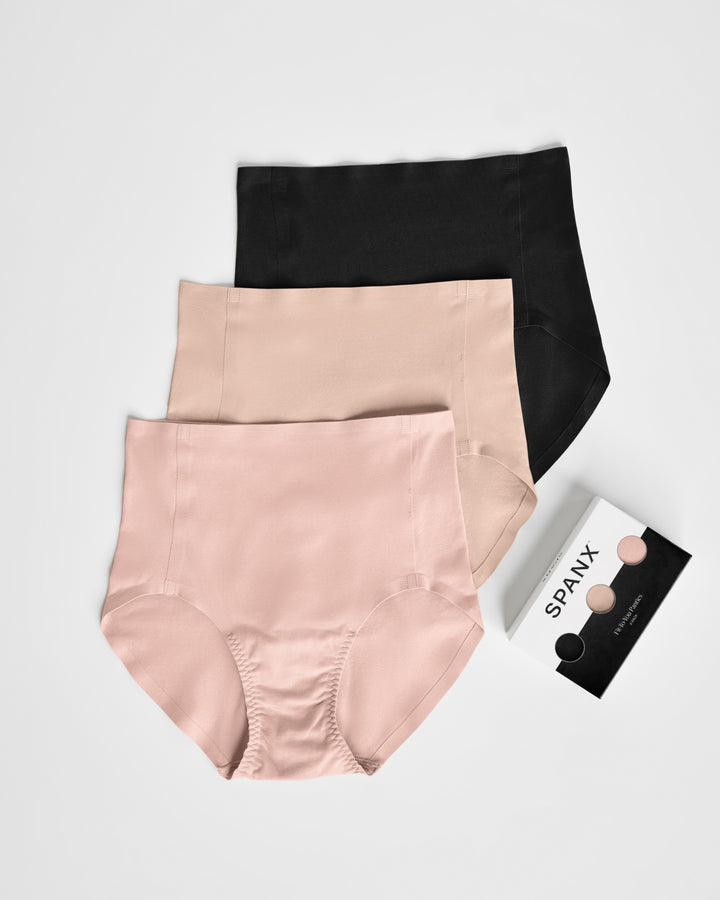 Spanx: FIT-TO-YOU BRIEF 3-PACK in Multi Panty 3PK