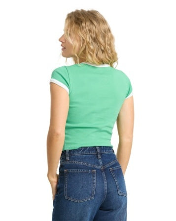 Billabong: Love And Sun Tee in Field Green (BL000860W)