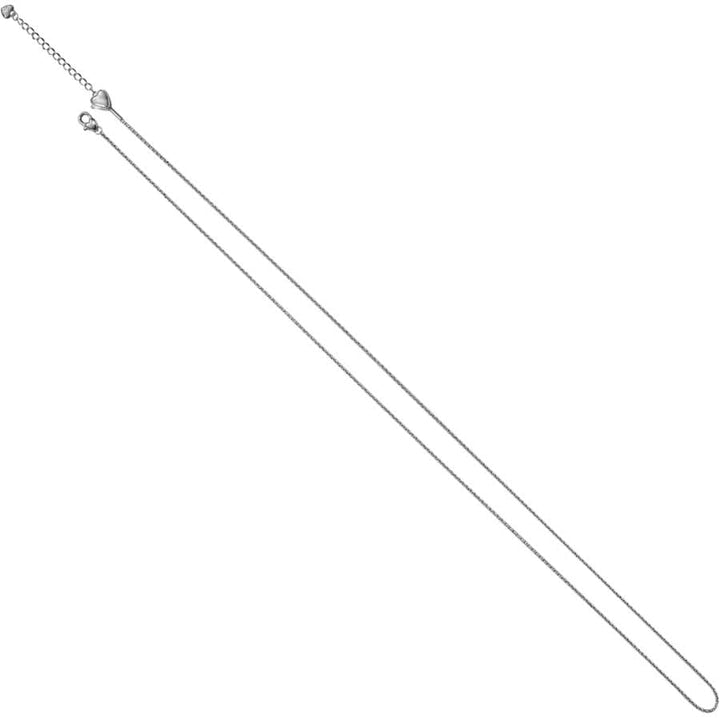 Brighton: Vivi Delicate Long Charm Necklace in Silver (JL8290)