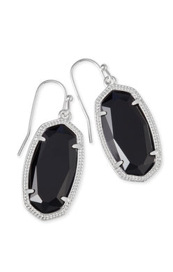 Kendra Scott: Dani Silver Drop Earrings - The Vogue Boutique