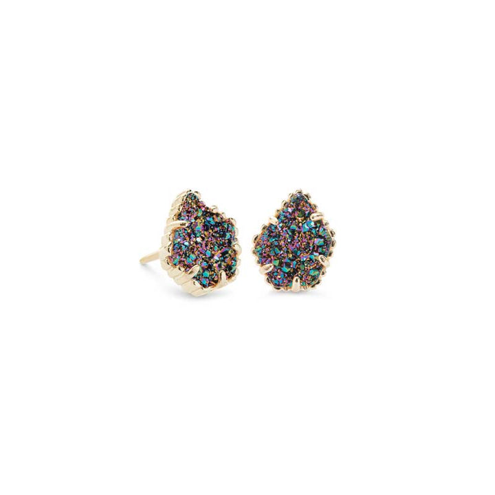 Kendra Scott: Tessa Gold Stud Earrings - The Vogue Boutique