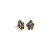Load image into Gallery viewer, Kendra Scott: Tessa Gold Stud Earrings - The Vogue Boutique
