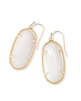 Kendra Scott: Elle Gold Earring - The Vogue Boutique