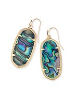 Kendra Scott: Elle Gold Earring - The Vogue Boutique
