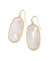Kendra Scott: Elle Gold Earring - The Vogue Boutique