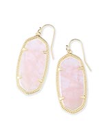 Kendra Scott: Elle Gold Earring - The Vogue Boutique