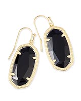 Kendra Scott: Dani Gold Drop Earrings - The Vogue Boutique