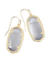 Kendra Scott: Dani Gold Drop Earrings - The Vogue Boutique
