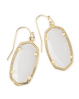 Kendra Scott: Dani Gold Drop Earrings - The Vogue Boutique