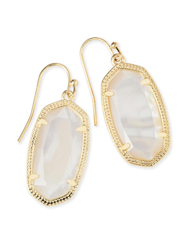 Kendra Scott: Dani Gold Drop Earrings - The Vogue Boutique