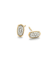 Load image into Gallery viewer, Kendra Scott: Marisa Stud Earring 14K Gold White Diamond
